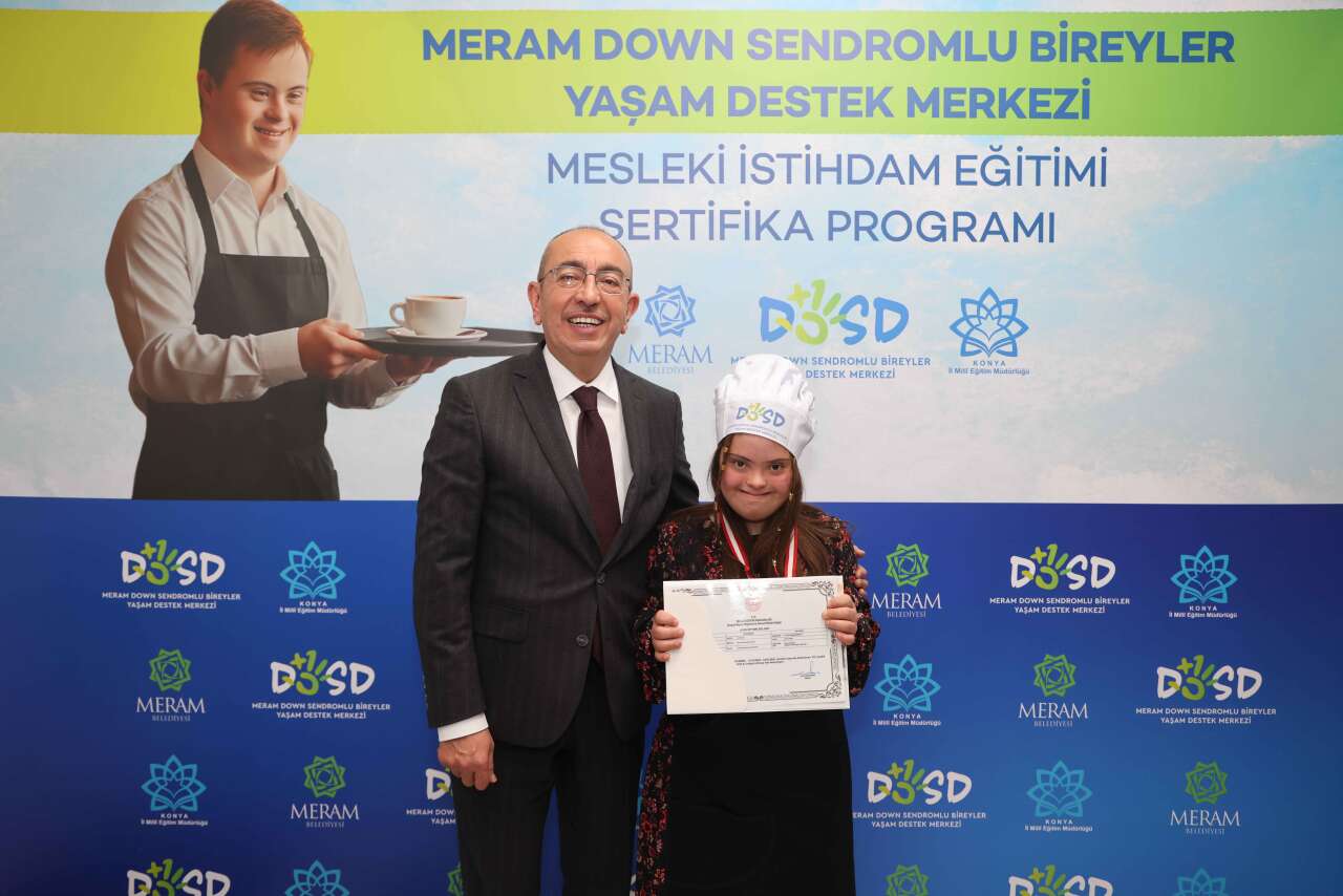 İş kapıları açan DOSD Meram ilk mezunlarını verdi 7